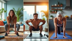 discover effective full-body home workout routines suitable for all fitness levels. from beginners to advanced, these exercises require minimal equipment and can be easily integrated into your daily routine. get fit and stay healthy from the comfort of your home!