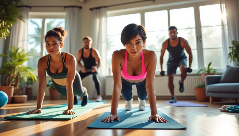 discover the top 20 effective exercises for a quick at-home workout that fit into your busy schedule. these efficient moves require minimal equipment and are perfect for anyone looking to boost their fitness routine without leaving the house.